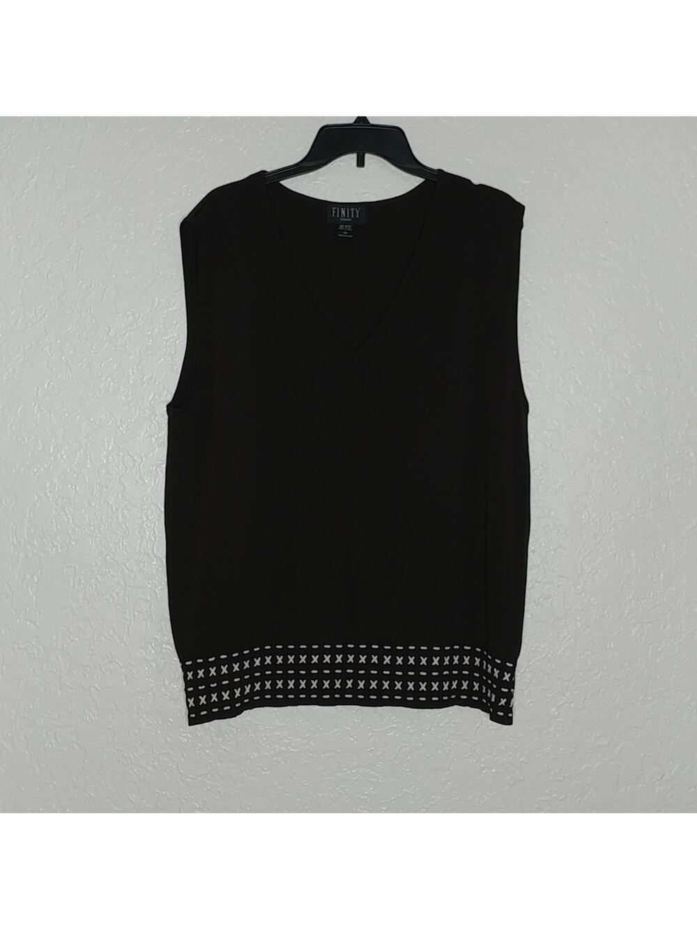 Finity Woman Sleeveless Top Size‎ 2X